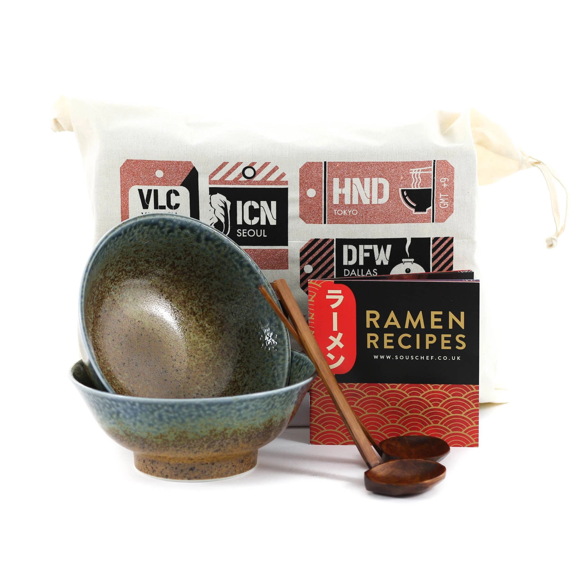 Sous Chef Kit Chouseki Ramen Schüssel Set Kochbuch-Sets 1 Sous Chef Kit Chouseki Ramen Schüssel Set Kochbuch-Sets
