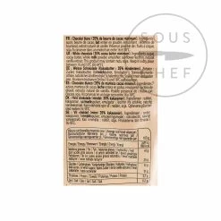 Kochen Schokolade Valrhona Ivoire Weiße Schokolade Chips 9 Kochen Schokolade Valrhona Ivoire Weiße Schokolade Chips -Deutschland Küchenwaren Verkäufe AA0107B ValrhonaIvoireWhiteChocolateChips 250g BoP