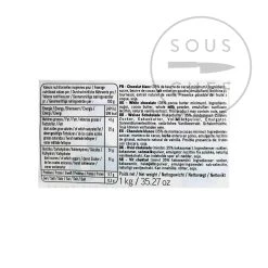 Kochen Schokolade Valrhona Ivoire Weiße Schokolade Chips 7 Kochen Schokolade Valrhona Ivoire Weiße Schokolade Chips -Deutschland Küchenwaren Verkäufe AA0107 ValrhonaIvoireWhiteChocolateChips 1kg BoP