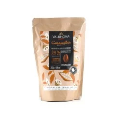 Valrhona Caramelia 36% Milch Schokolade Chips 250g