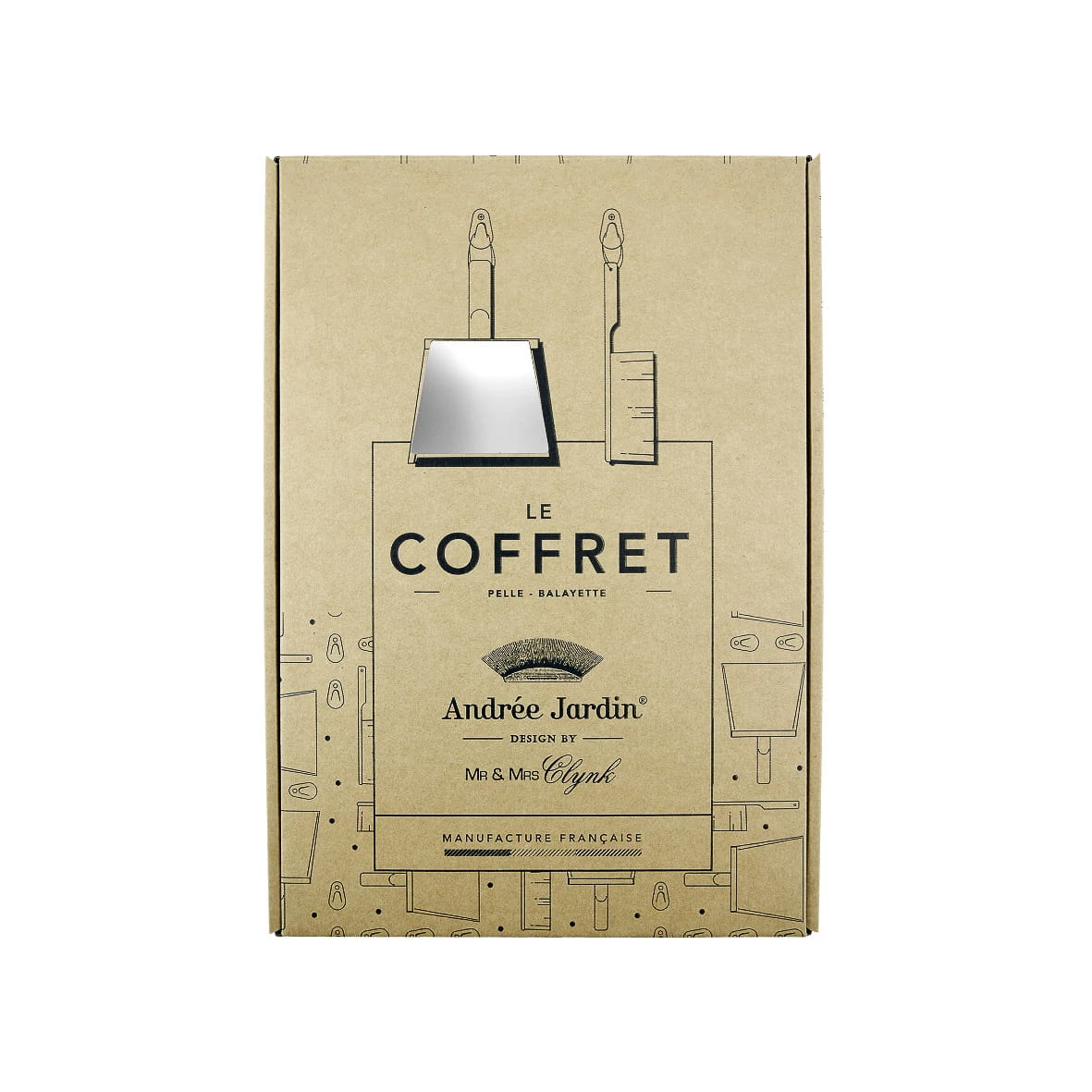 Andree Jardin Handbürste & Amp; Dustpan Set - Rot 2 Andree Jardin Handbürste & Amp; Dustpan Set - Rot – Bild 2