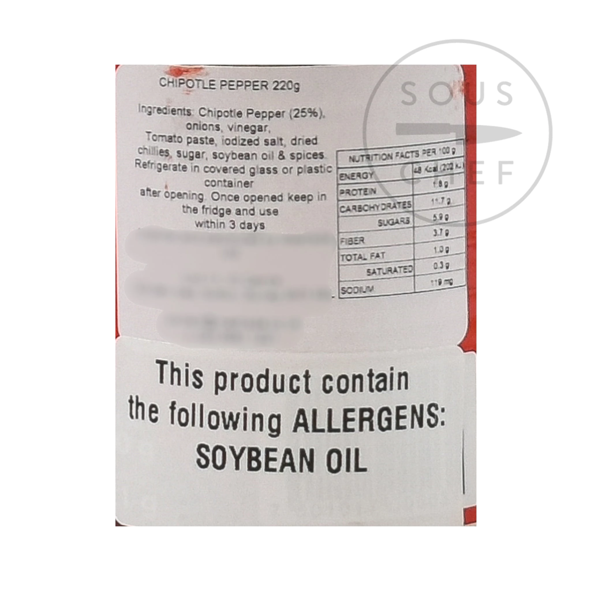 La Costena Paprika In Adobo Sauce 220g 2 La Costena Paprika In Adobo Sauce 220g – Bild 2
