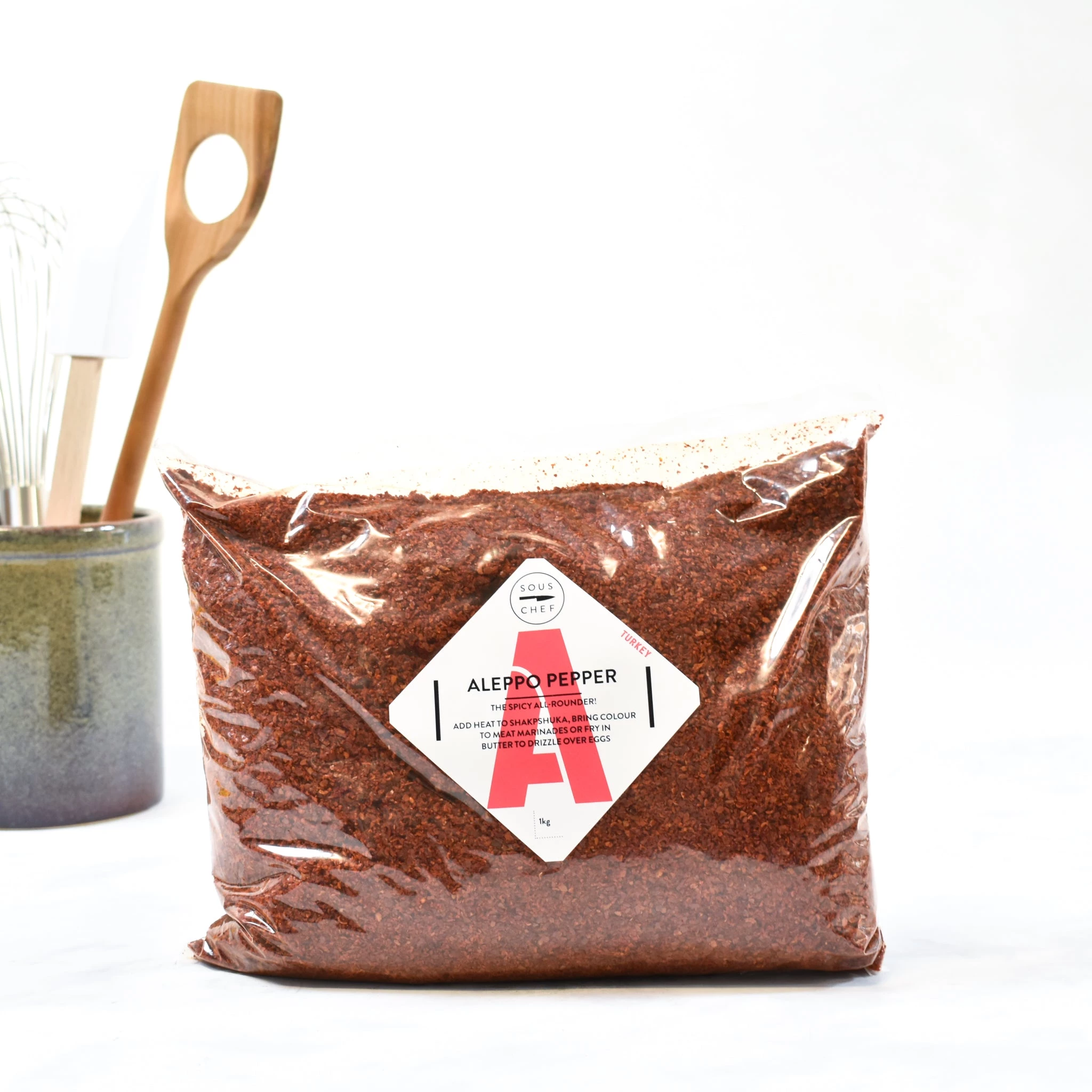 Sous Chef Zutaten Aleppo Pfeffer - Pul Biber 1kg 4 Sous Chef Zutaten Aleppo Pfeffer - Pul Biber 1kg – Bild 4