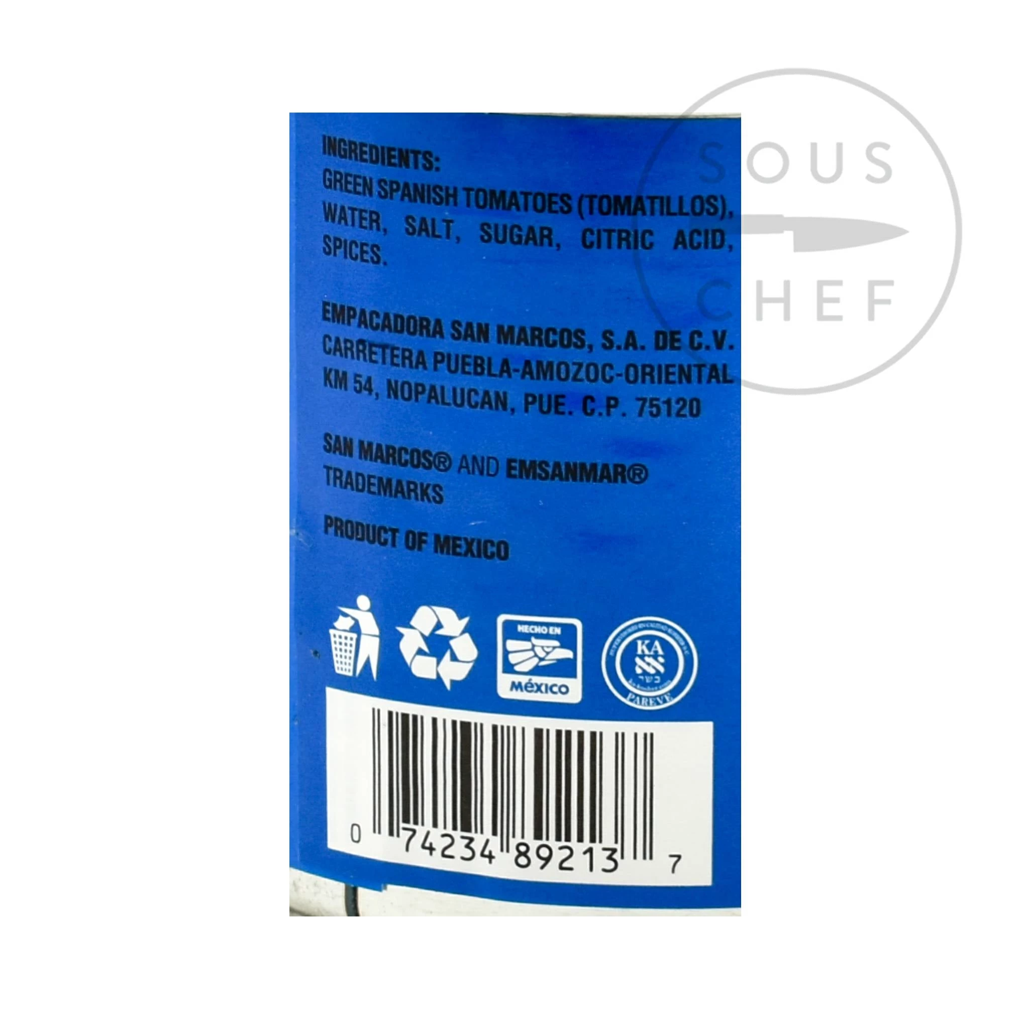 Zutaten San Marcos Ganze Tomatillos 312g 3 Zutaten San Marcos Ganze Tomatillos 312g – Bild 3
