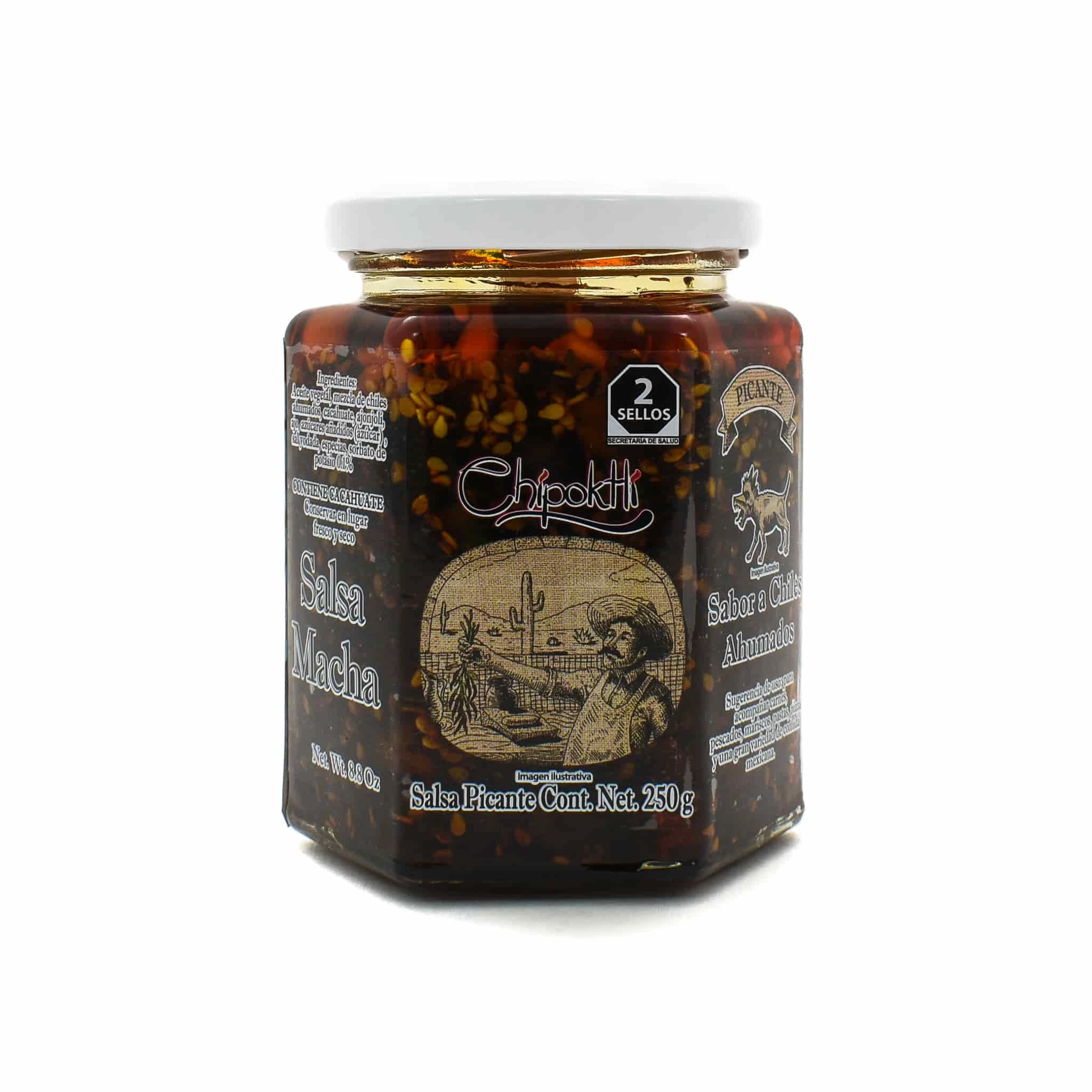 Chipoktli Salsa Macha 250g 1 Chipoktli Salsa Macha 250g