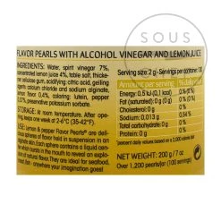 Christine Le Tennier Lemon & Pfeffer Geschmack Perlen Zutaten 10 Christine Le Tennier Lemon & Pfeffer Geschmack Perlen Zutaten -Deutschland Küchenwaren Verkäufe AU0028 Lemon PepperFlavourPearls200g BoP