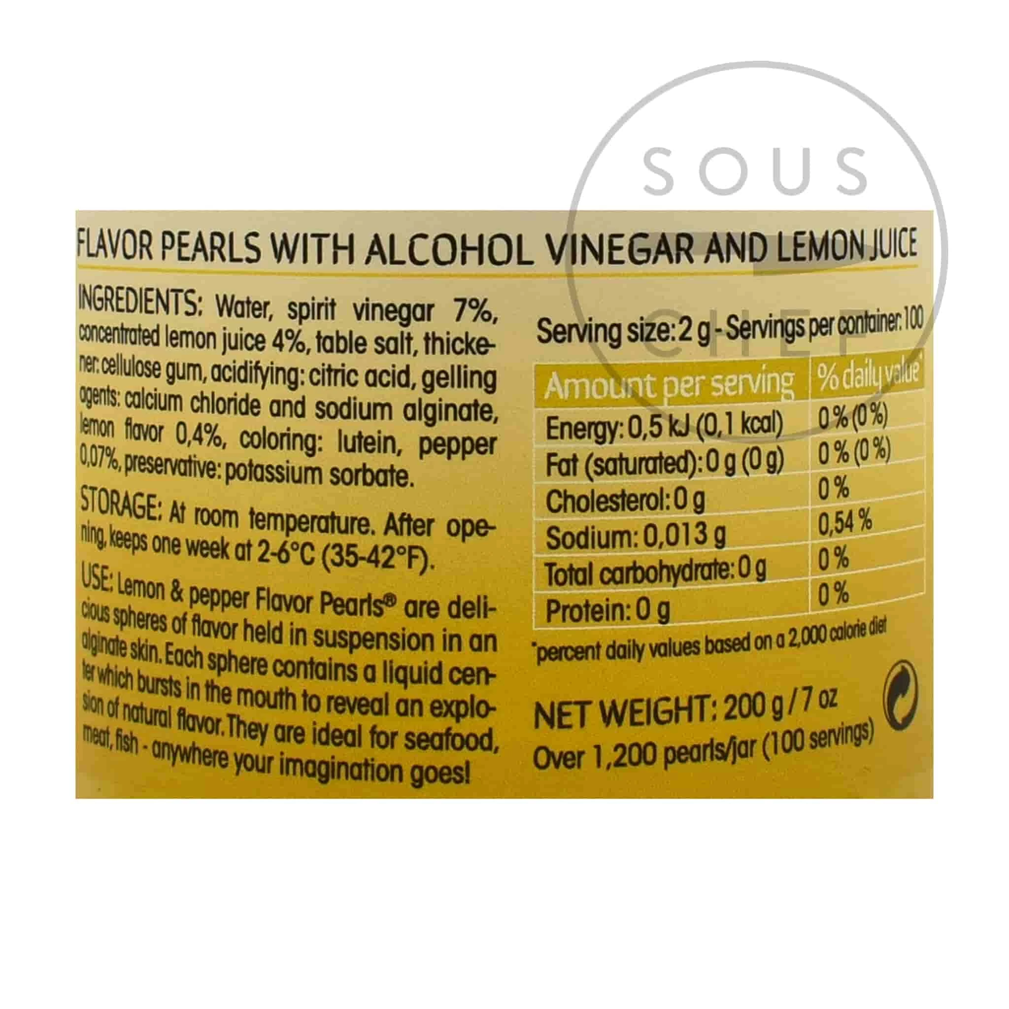 Christine Le Tennier Lemon & Pfeffer Geschmack Perlen Zutaten 5 Christine Le Tennier Lemon & Pfeffer Geschmack Perlen Zutaten – Bild 5