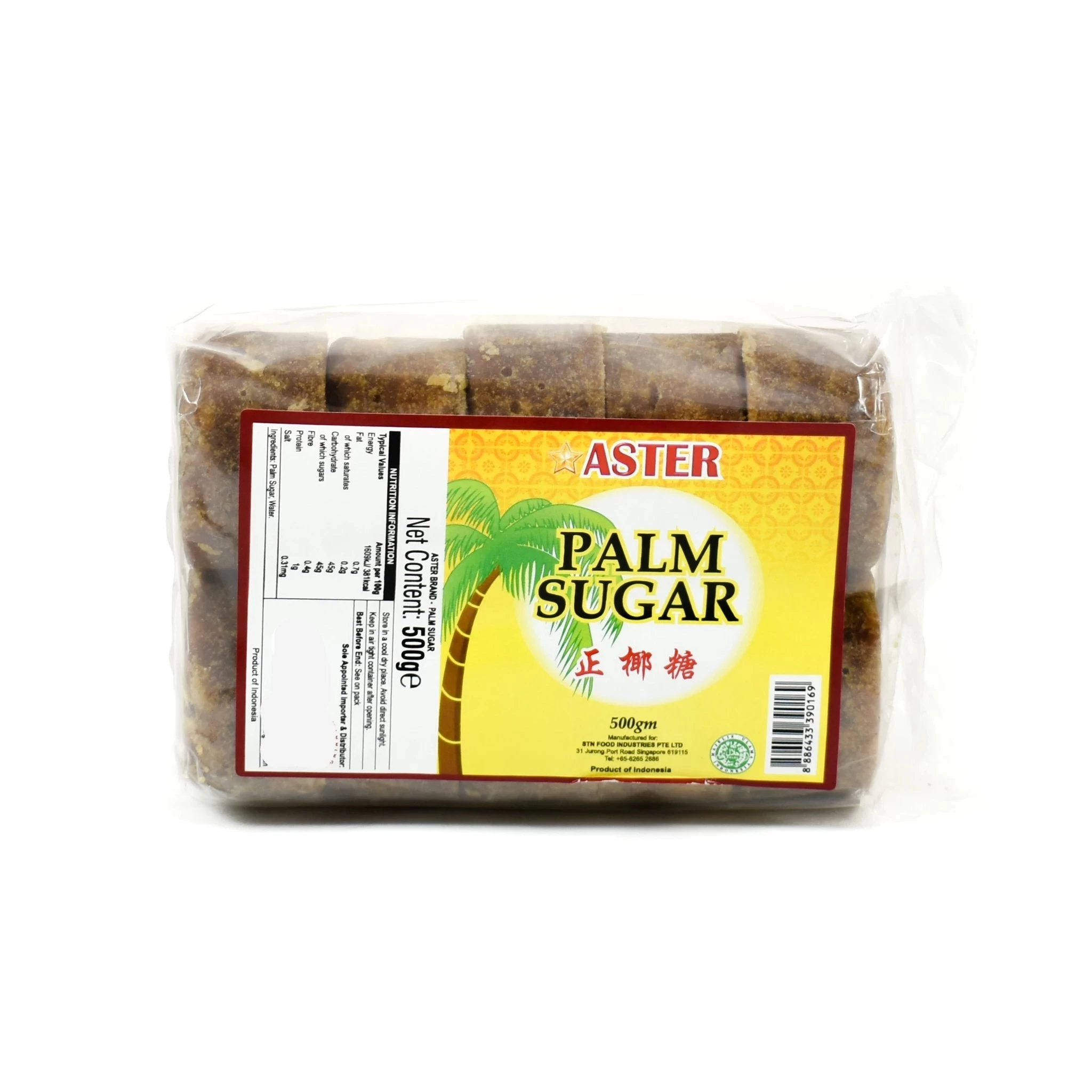 Aster Indonesischer Palmzucker - Gula Jawa 500g Zutaten 1 Aster Indonesischer Palmzucker - Gula Jawa 500g Zutaten