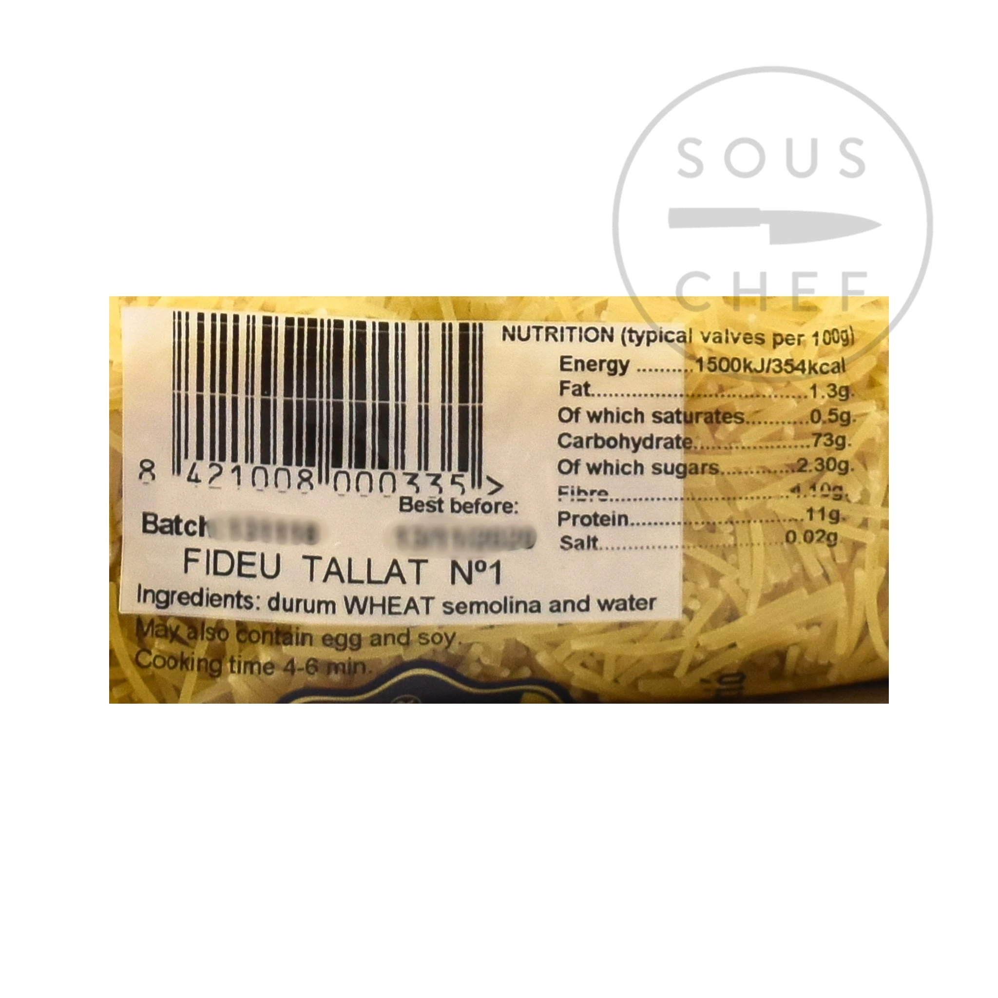 Sanmarti Zutaten Fideo Nudeln 250g 2 Sanmarti Zutaten Fideo Nudeln 250g – Bild 2