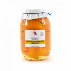 Zutaten Navarrico Hand-Peeled Pfirsich Hälften In Syrup 950g