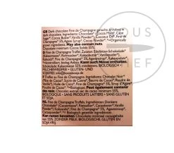 Booja Booja Fine De Champagne Trüffel 92g Zutaten 5 Booja Booja Fine De Champagne Trüffel 92g Zutaten -Deutschland Küchenwaren Verkäufe BJ0007 BoojaBoojaFineDeChampagneTruffles92gnutrition