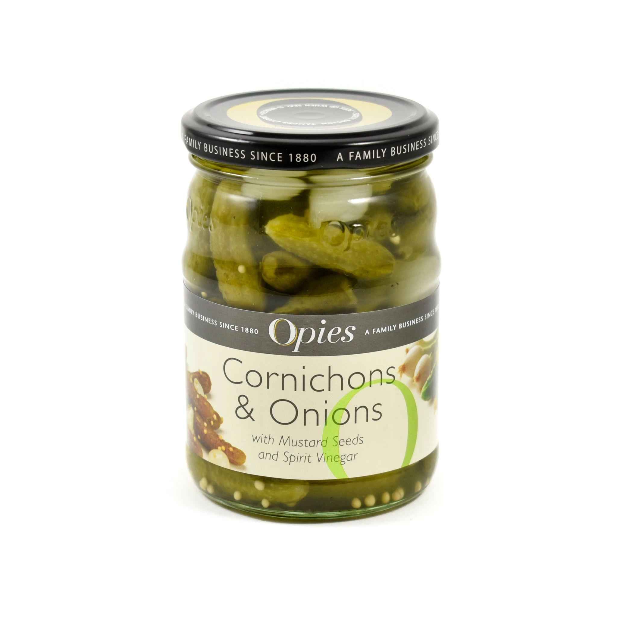 Opies Zutaten Cornichons Und Eingelegte Zwiebeln 350g 1 Opies Zutaten Cornichons Und Eingelegte Zwiebeln 350g