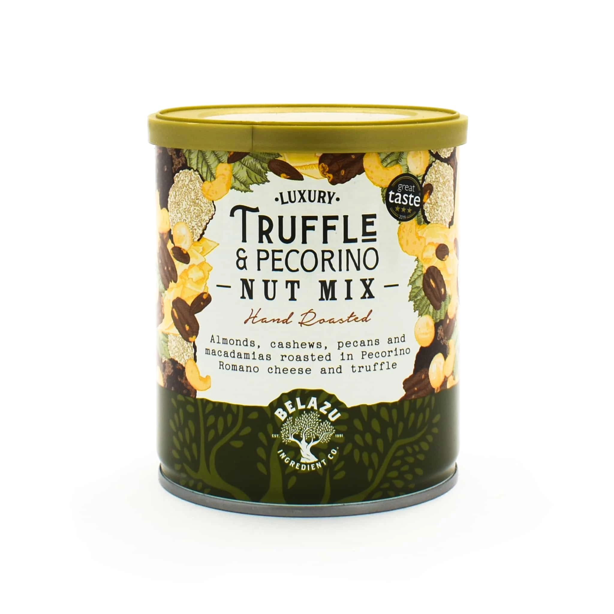 Belazu Trüffel & Amp; Pecorino Nut Mix 135g Zutaten 1 Belazu Trüffel & Amp; Pecorino Nut Mix 135g Zutaten