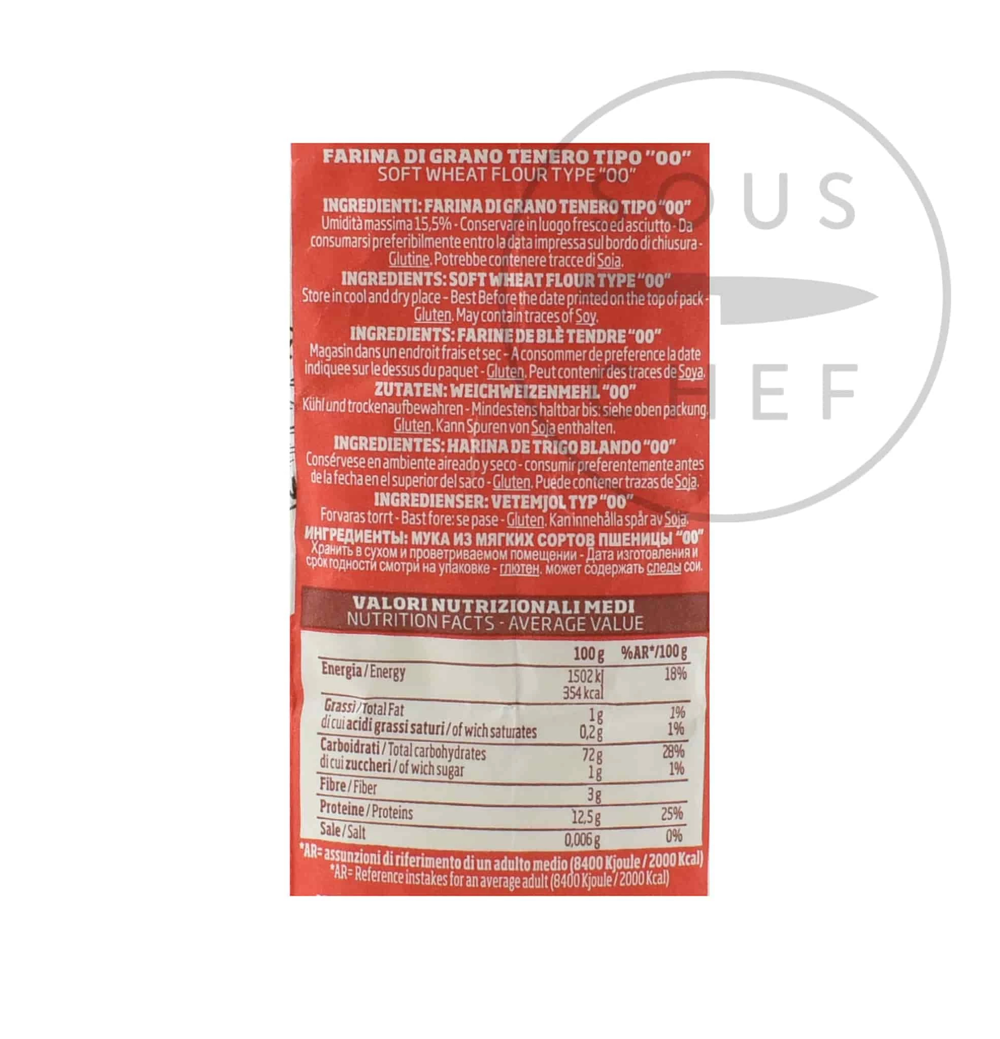 Caputo Pizzeria Mehl 1kg 2 Caputo Pizzeria Mehl 1kg – Bild 2