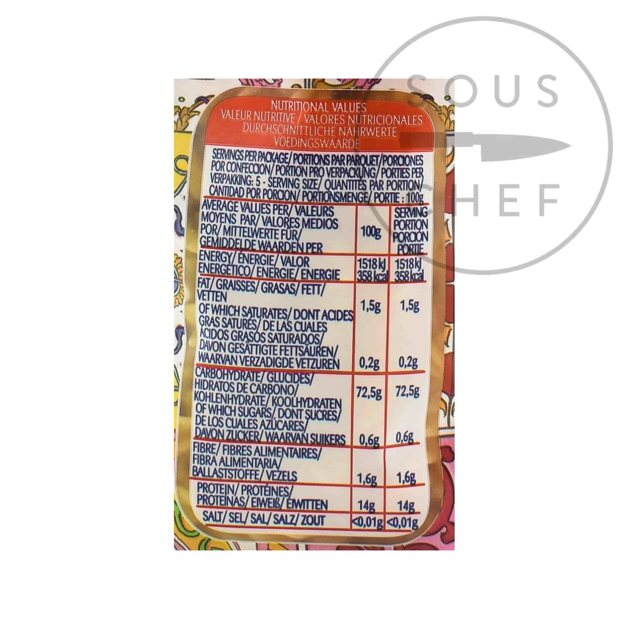 Dolce & Gabbana Pasta, Reis & Amp; Nudeln Dolce & Gabbana Gragnaro IGP Elicoidali "Tortiglioni" 500g 2 Dolce & Gabbana Pasta, Reis & Amp; Nudeln Dolce & Gabbana Gragnaro IGP Elicoidali "Tortiglioni" 500g – Bild 2