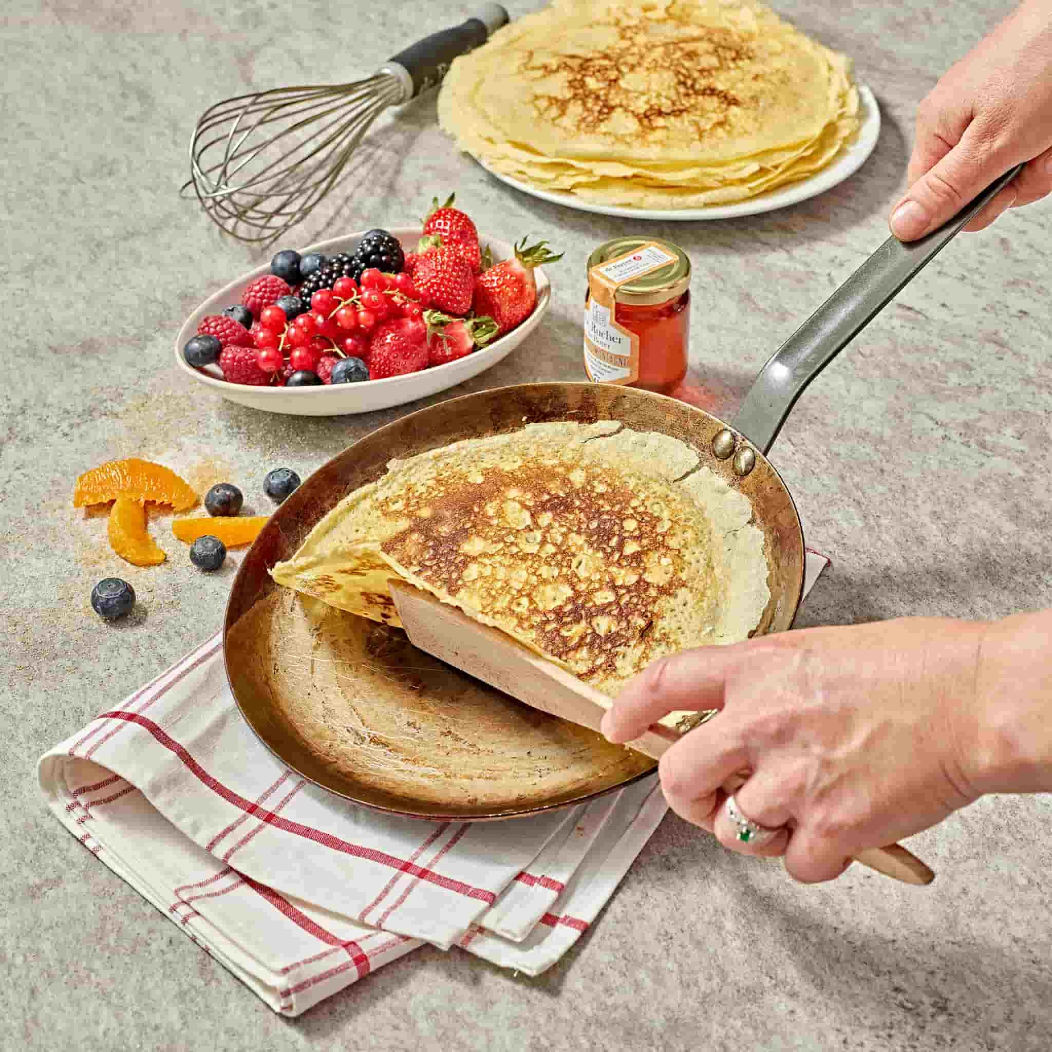De Buyer Mineral B Crepe Pan 24cm Kochgeschirr 2 De Buyer Mineral B Crepe Pan 24cm Kochgeschirr – Bild 2