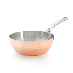 De Buyer Inocuivre Konische Kupfer Saute Pan Mit Edelstahl Griff 20cm Kochgeschirr