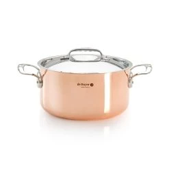 Beschädigte Box De Buyer Inocuivre Kupfer Stockpot 24cm Sonderangebote
