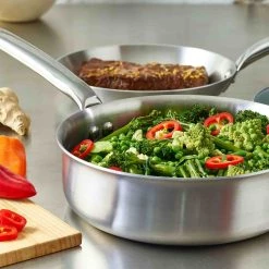 De Buyer Alchimy Saute Pan - Gerade Kochware -Deutschland Küchenwaren Verkäufe DB0196 DeBuyerAlchimySautePan