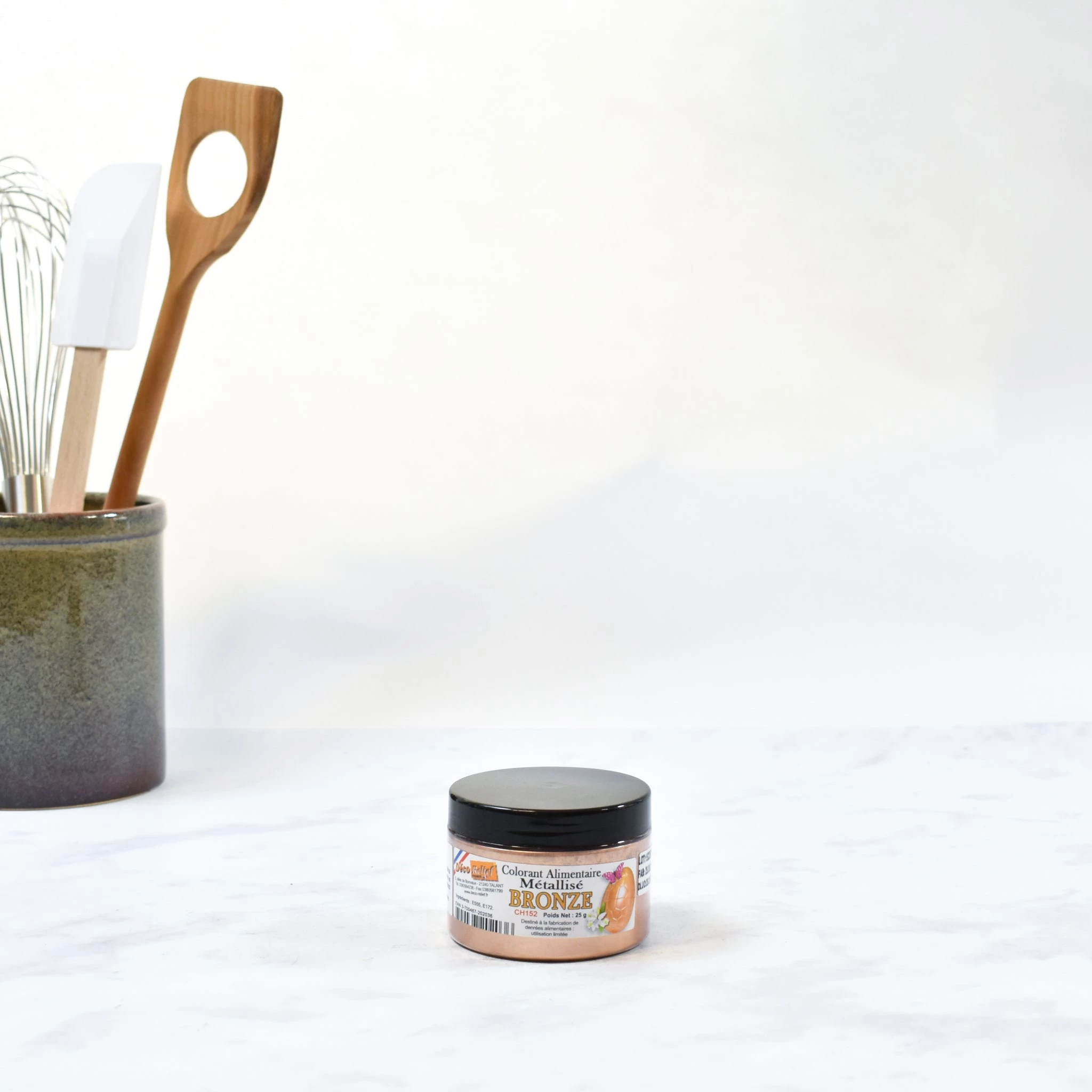 Deco Relief Deko Relief Aromen & Amp; Farben Essbare Bronze Shimmer Staub 25g 3 Deco Relief Deko Relief Aromen & Amp; Farben Essbare Bronze Shimmer Staub 25g – Bild 3