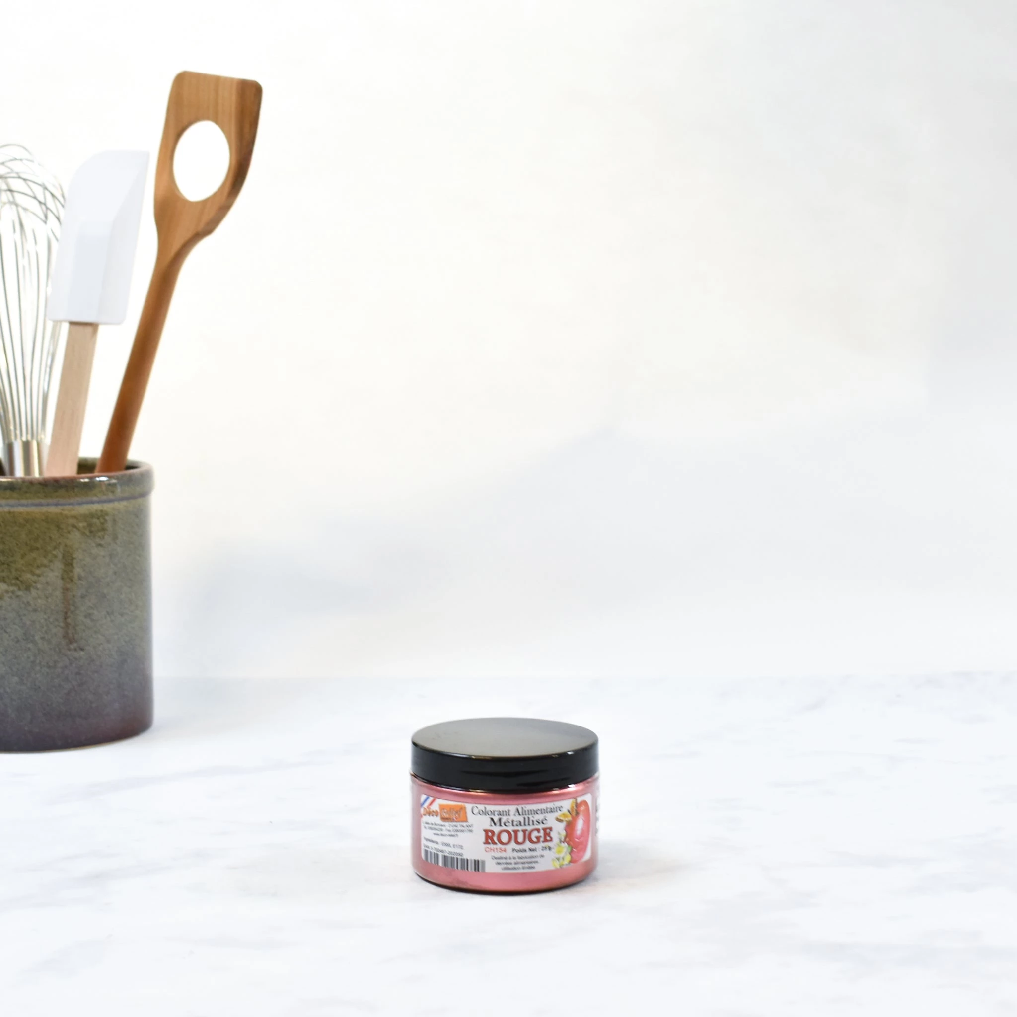 Deco Relief Zutaten Essbar Red Metallic Shimmer Staub 25g 2 Deco Relief Zutaten Essbar Red Metallic Shimmer Staub 25g – Bild 2