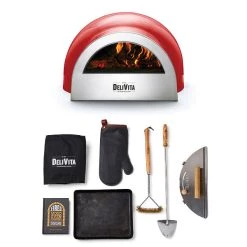 Kochgeschirr DeliVita Chef's Collection Starter Set -Deutschland Küchenwaren Verkäufe DV0007D DeliVitaChef sCollectionStarterSet ChillyRed