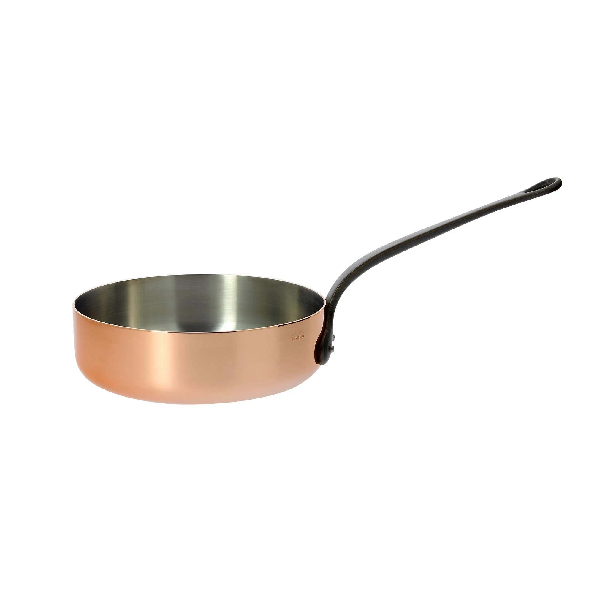 De Buyer Prima Matera Induktions-kompatible Kupfer Saute Pan - Gerade Kochware 1 De Buyer Prima Matera Induktions-kompatible Kupfer Saute Pan - Gerade Kochware
