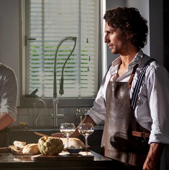 Dutchdeluxes Leder BBQ Schürze In Vintage Brown 6 Dutchdeluxes Leder BBQ Schürze In Vintage Brown – Bild 6