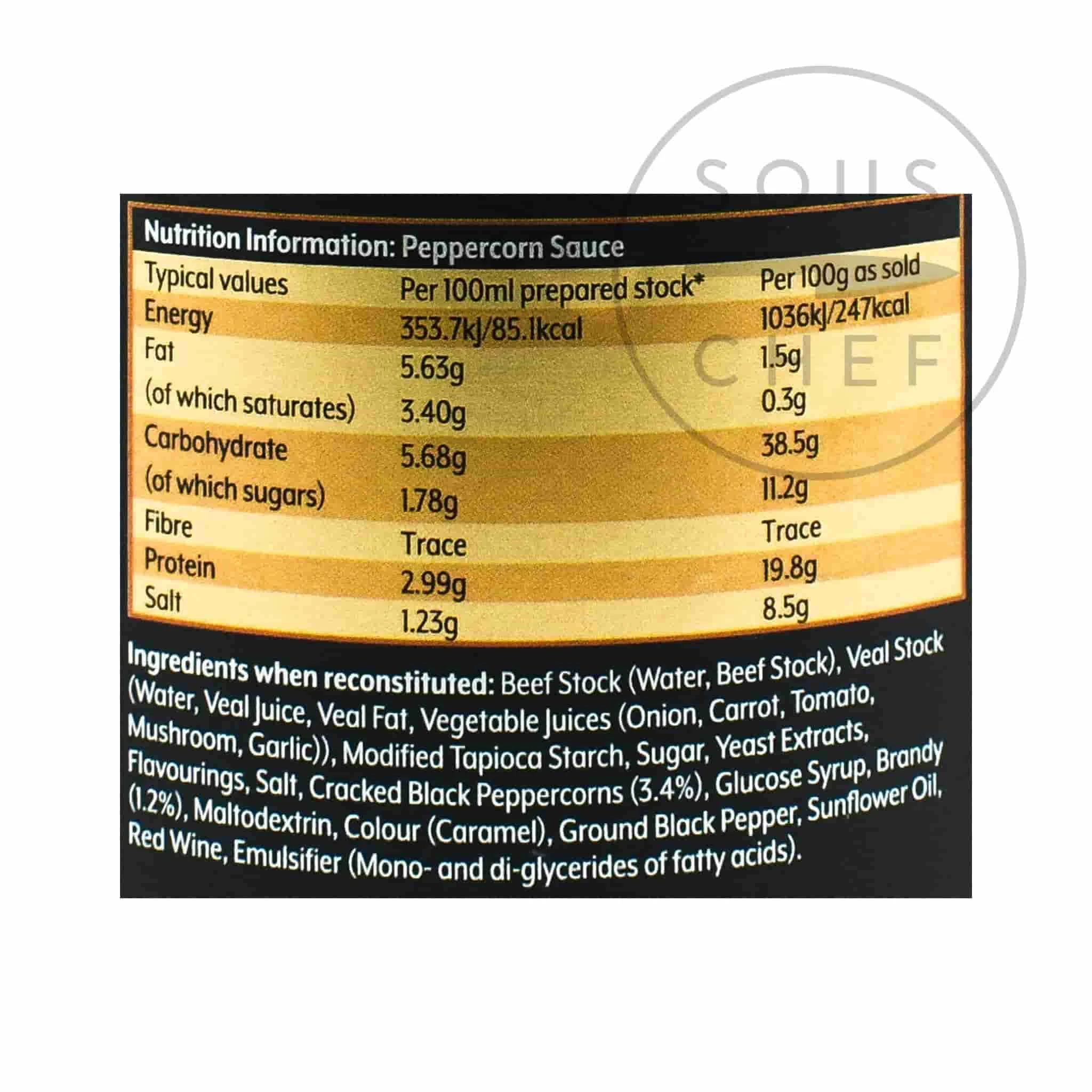 Essential Cuisine Essentielle Küche Pfeffercorn Sauce Basis 800g 2 Essential Cuisine Essentielle Küche Pfeffercorn Sauce Basis 800g – Bild 2