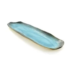 Kiji Stoneware & Ceramics Kiji Steinzeug & Amp; Keramik Türkis Glaze Sushi Platter Geschirr