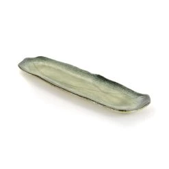 Kiji Stoneware & Ceramics Kiji Steinzeug & Amp; Keramik Grüne Glasur Sushi Platter