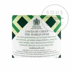 Maldonisches Meersalz -Deutschland Küchenwaren Verkäufe EN0001B MaldonSeaSalt BoP