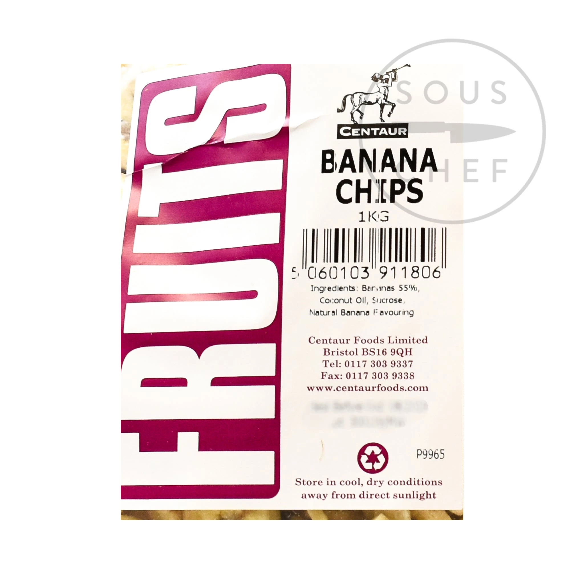 Centaur-Bananen-Chips 1kg 2 Centaur-Bananen-Chips 1kg – Bild 2