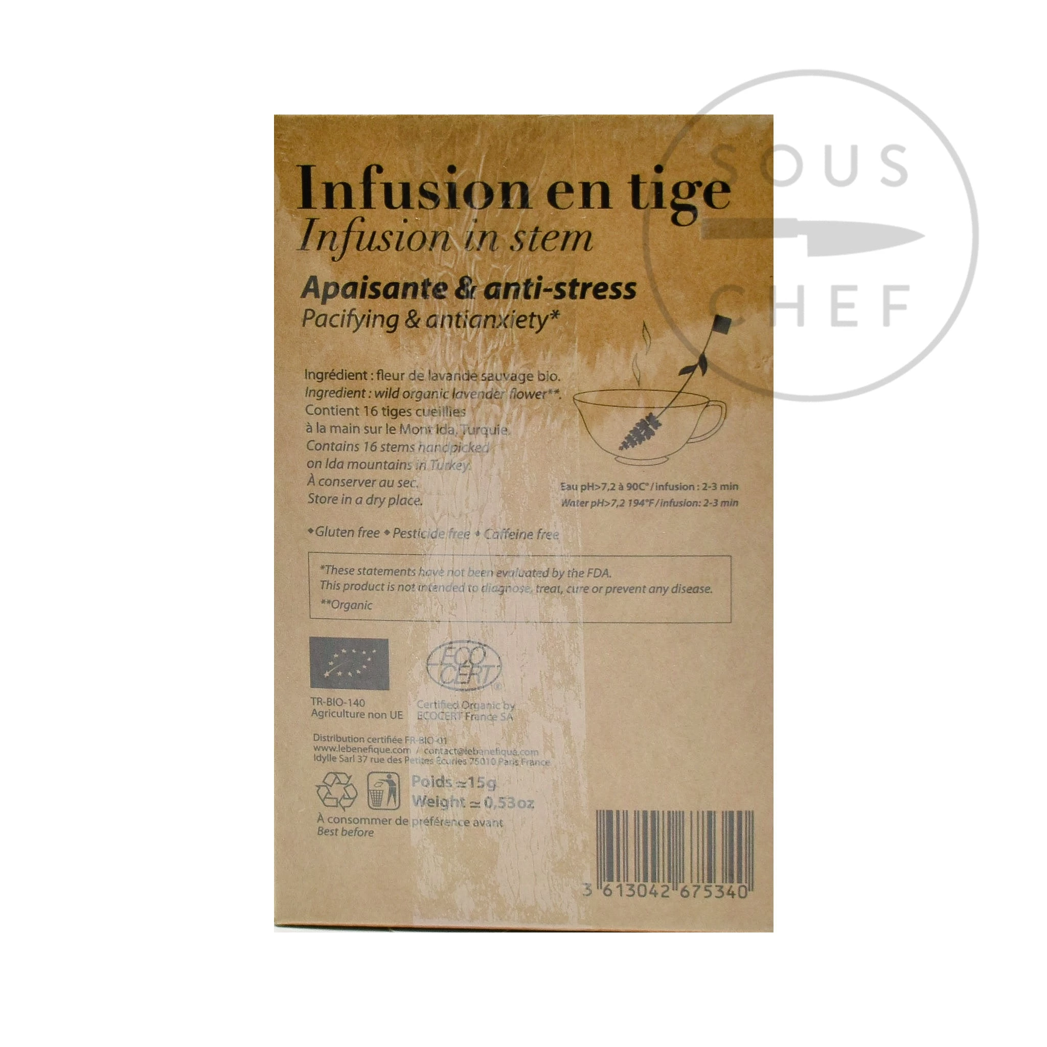 Le Benefique Bio Lavendel Blume Kräutertee Stems 2 Le Benefique Bio Lavendel Blume Kräutertee Stems – Bild 2