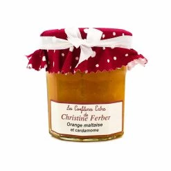 Zutaten Christine Ferber Maltesische Orange & Amp; Kardamom Marmelade 220g