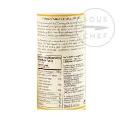 Zutaten La Tourangelle Geröstet Mandelöl 250ml -Deutschland Küchenwaren Verkäufe FC0013 ToastedAlmondOil 1