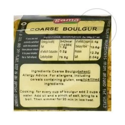 Gama Coarse Boulogur Weizen 1kg 5 Gama Coarse Boulogur Weizen 1kg -Deutschland Küchenwaren Verkäufe GG0002 CoarseBoulgurWheat 1