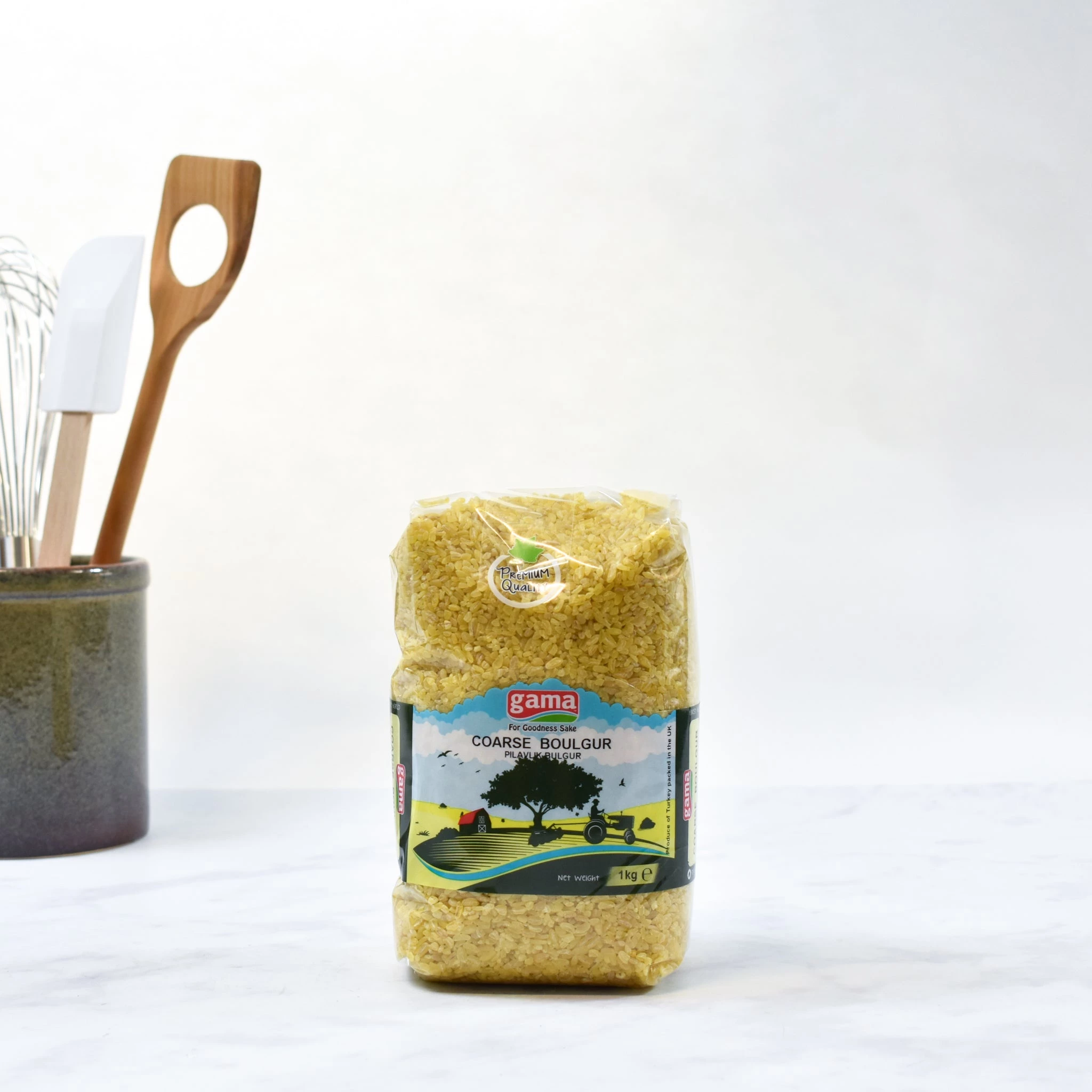 Gama Coarse Boulogur Weizen 1kg 2 Gama Coarse Boulogur Weizen 1kg – Bild 2
