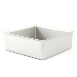 Samuel Groves Kochgeschirr Meerjungfrau Silber Eloxiert 8" Square Cake Tin
