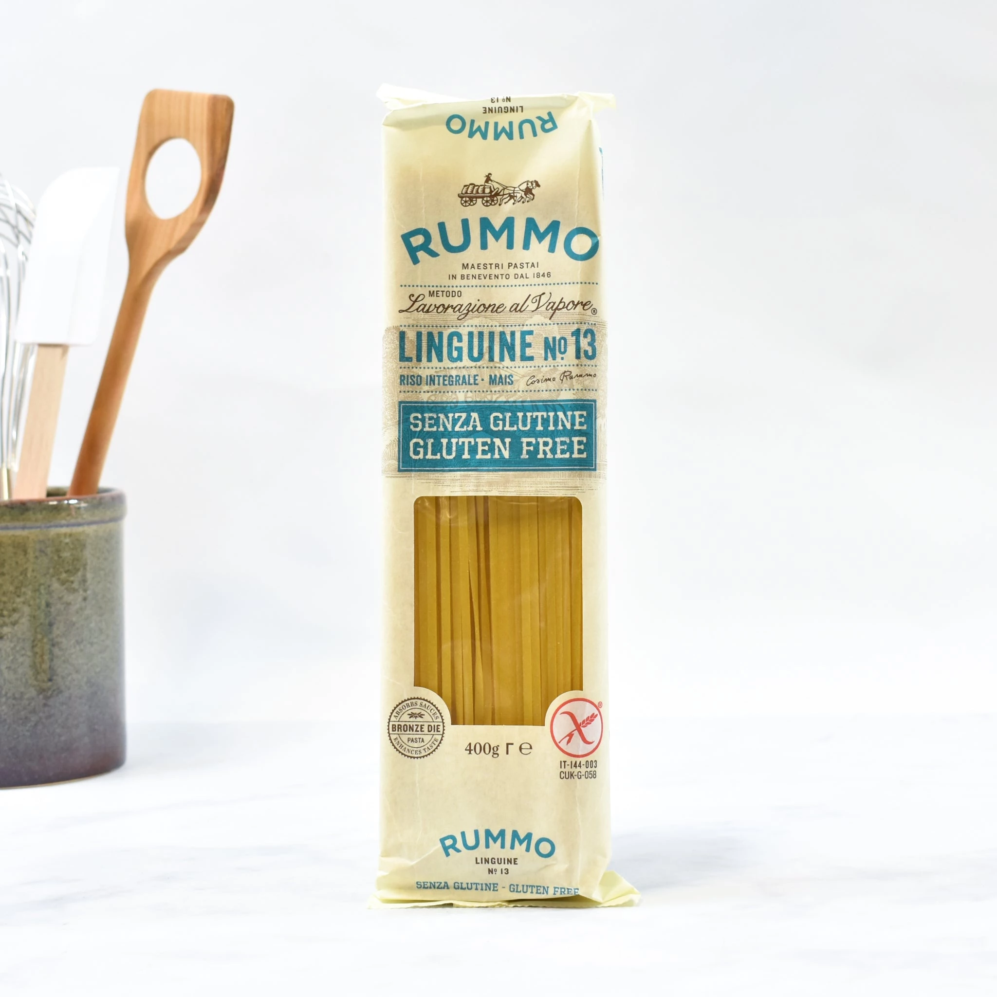 Zutaten Rummo Gluten Free Linguine 400g 2 Zutaten Rummo Gluten Free Linguine 400g – Bild 2