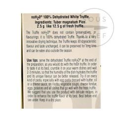 Tartuflanghe Freeze-Dried Alba White Trüffel 2,5g Zutaten 5 Tartuflanghe Freeze-Dried Alba White Trüffel 2,5g Zutaten -Deutschland Küchenwaren Verkäufe GU0236 Freeze DriedAlbaWhiteTruffle 1