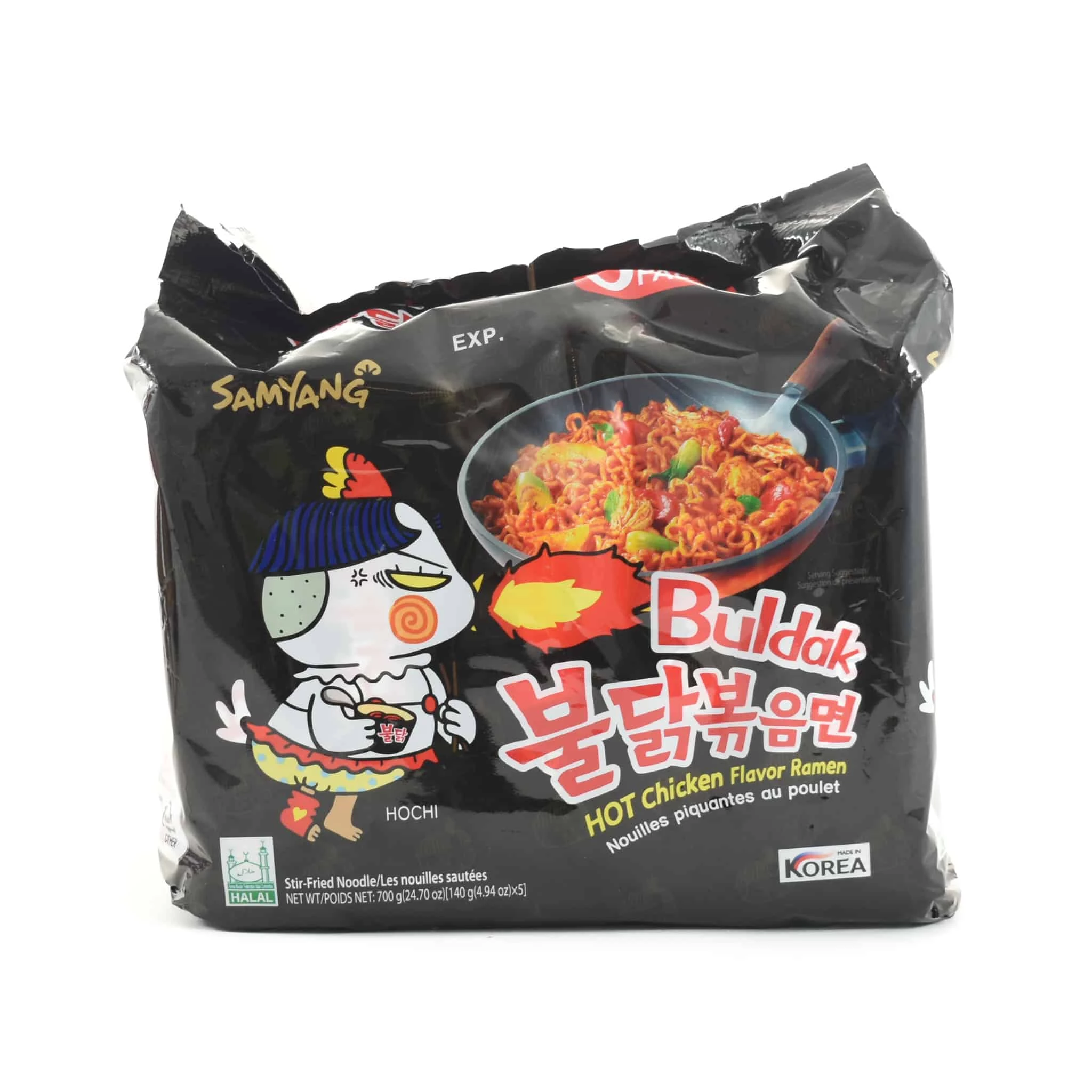 Samyang Hot Chicken "Korean Fire Nudeln" 5 X 140g Pasta, Reis & Amp; Nudeln 1 Samyang Hot Chicken "Korean Fire Nudeln" 5 X 140g Pasta, Reis & Amp; Nudeln