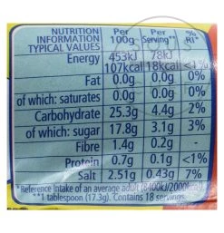 MAGGI Extra Hot Chili Sauce 320g Zutaten 5 MAGGI Extra Hot Chili Sauce 320g Zutaten -Deutschland Küchenwaren Verkäufe HH0066 MAGGIExtraHotChilliSauce320g nutrition 2