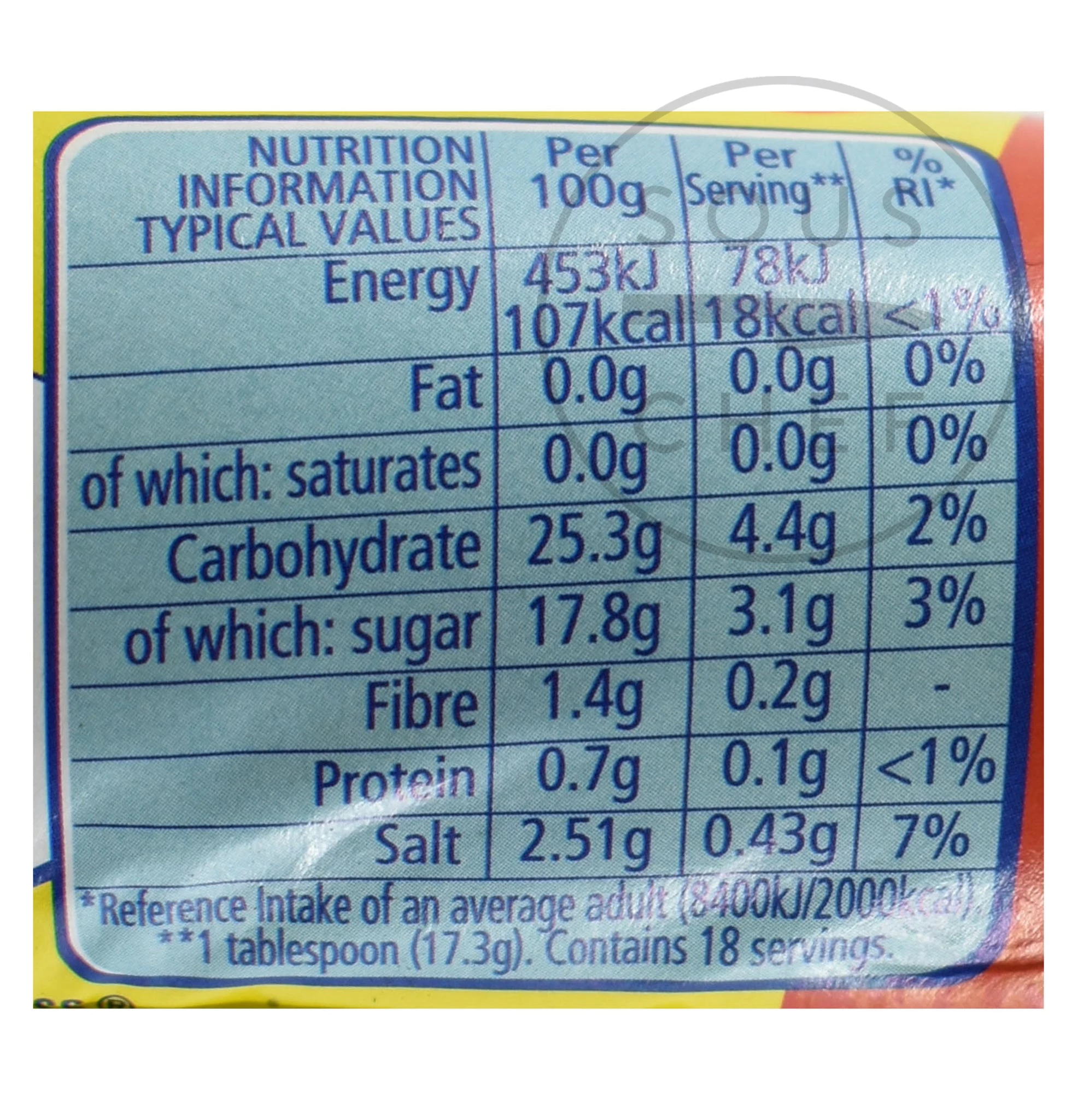 MAGGI Extra Hot Chili Sauce 320g Zutaten 3 MAGGI Extra Hot Chili Sauce 320g Zutaten – Bild 3