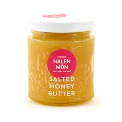Halen Môn Salzbutter Honig 225g Zutaten