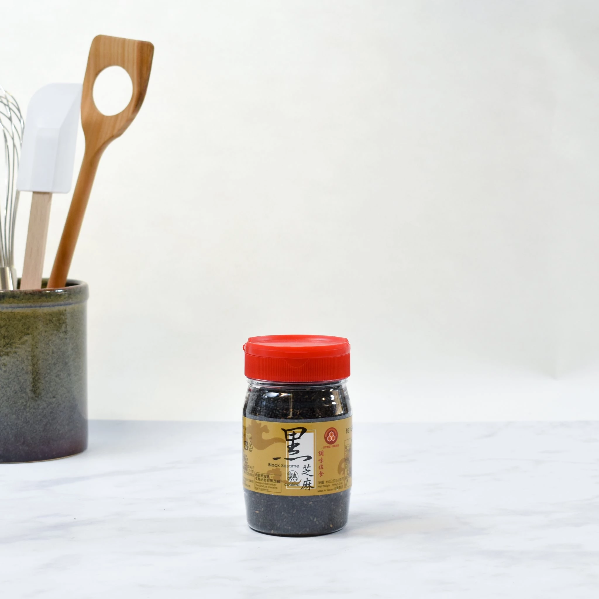 CJI Chinesische Inhaltsstoffe Toasted Black Sesam Seeds 150g 2 CJI Chinesische Inhaltsstoffe Toasted Black Sesam Seeds 150g – Bild 2
