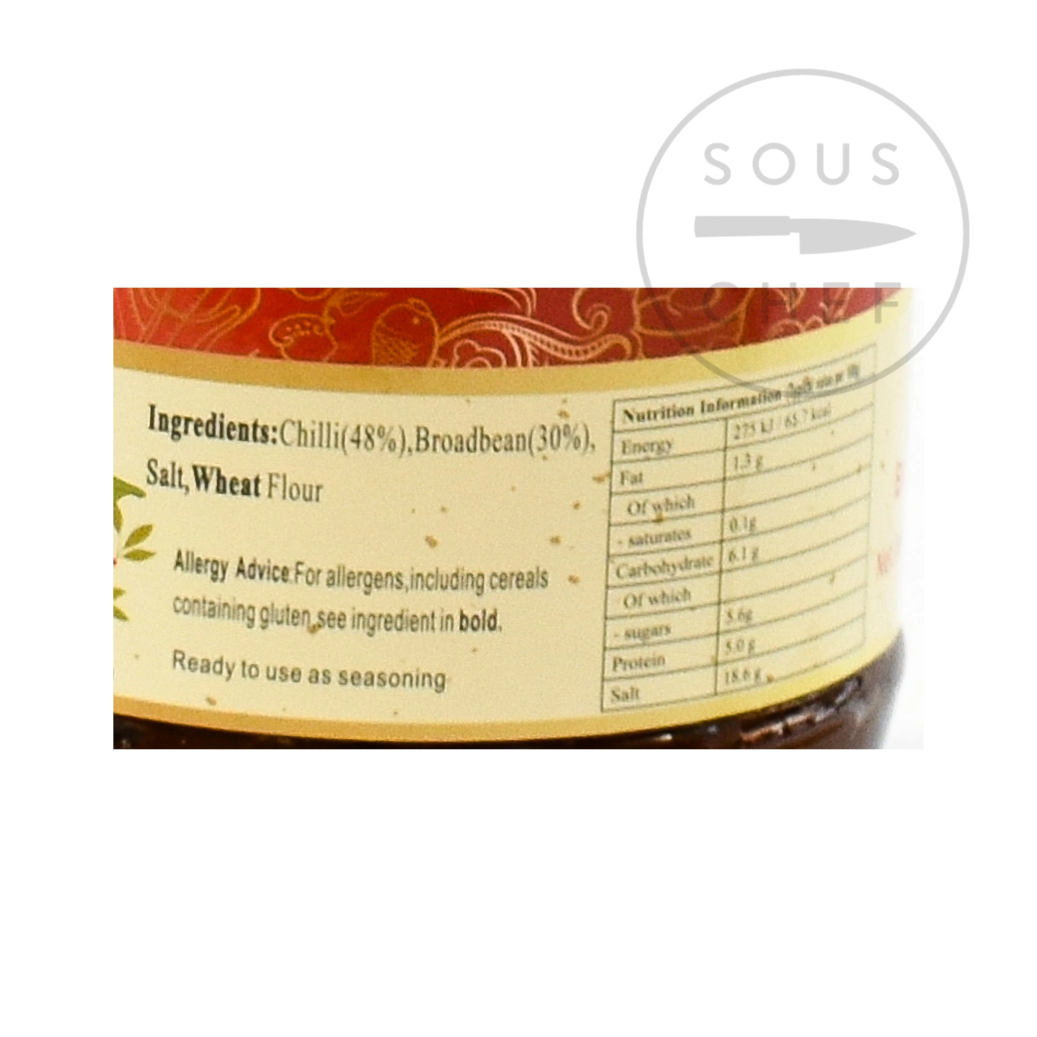 FSG Zutaten Sichuan Pixian Chilli Bohnenpaste - Keine MSG 6 FSG Zutaten Sichuan Pixian Chilli Bohnenpaste - Keine MSG – Bild 6