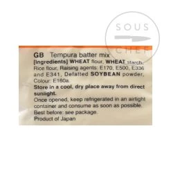 Ohmai Tempura Batter Mix 700g Zutaten 6 Ohmai Tempura Batter Mix 700g Zutaten -Deutschland Küchenwaren Verkäufe JP0162 TempuraBatterMix 1