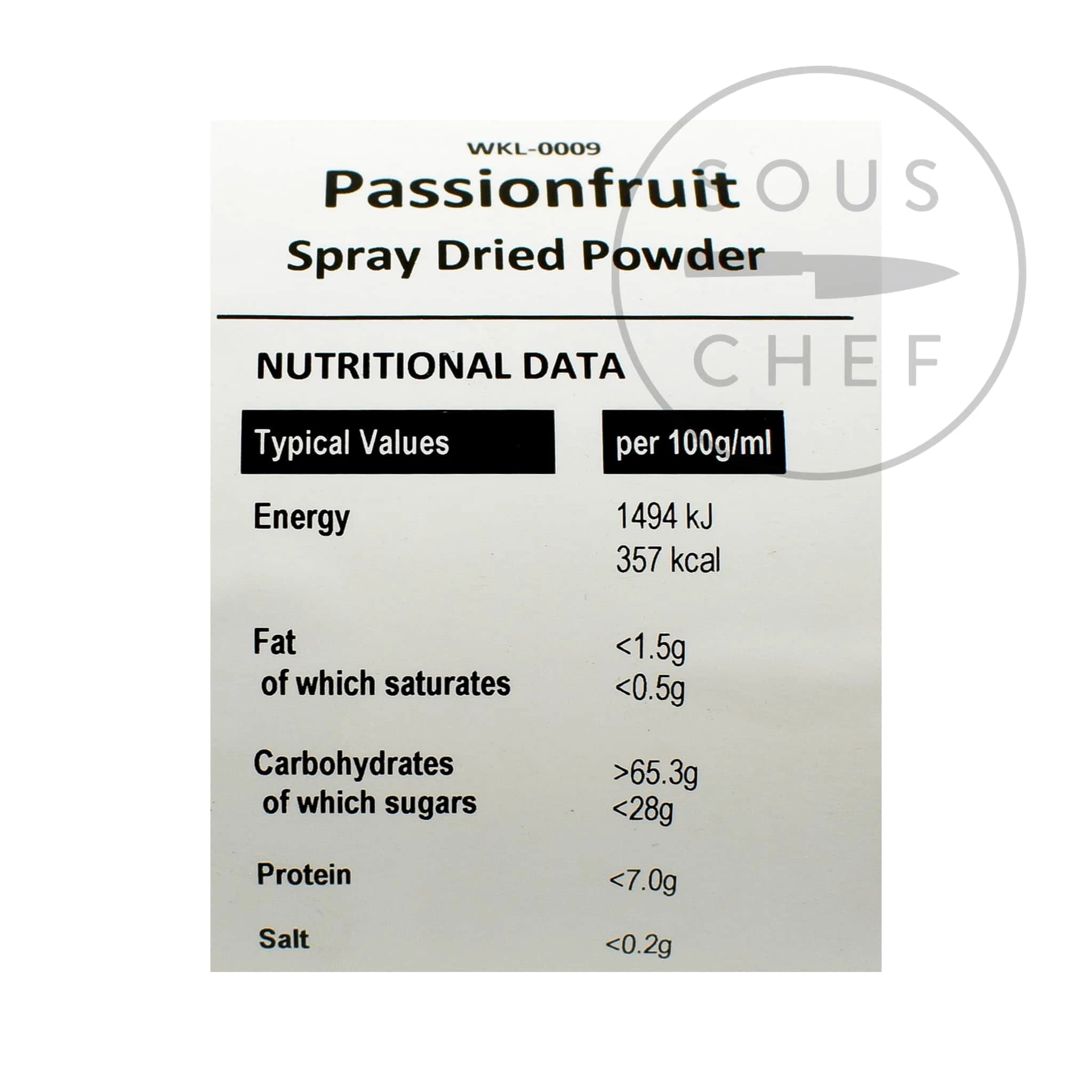 MSK Ingredients MSK Zutaten Spray Getrocknet Passionsfrucht Pulver 200g Zutaten 2 MSK Ingredients MSK Zutaten Spray Getrocknet Passionsfrucht Pulver 200g Zutaten – Bild 2