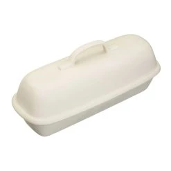 Kitchencraft Küchengeschirr Rechteckiges Steinzeug Brot Backen Cloche